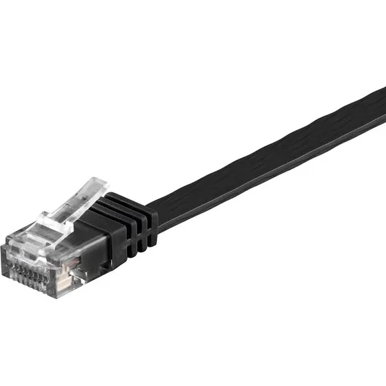 Marca: Cable Plano RJ45 Cat6 UTP 0,5m Negro