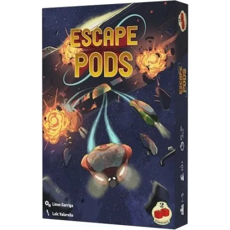 2Tomatoes Escape Pods - Juego de Mesa de Estrategia Espacial