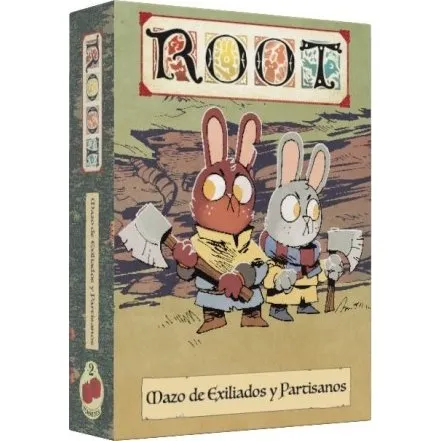 Root: Pack de Cartas Exiliados y Partisanos (Castellano)