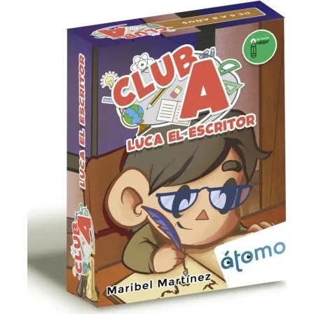 Club A: Luca el Escritor - Juego de Cartas Educativo