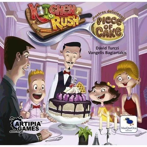 Kitchen Rush: Postres Deliciosos - Expansión para Juego de Mesa