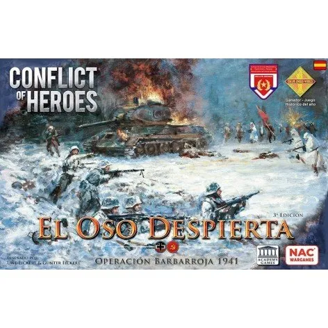 Conflict of Heroes: El Oso Despierta (3ª Edición) - Operación Barbarroja 1941