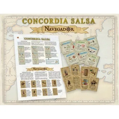 Navegador / Concordia: Cartas de Privilegio y Forum (Expansión)