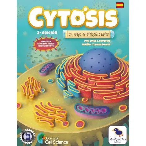 Cytosis Big Box: Juego de Biología Celular + 12 Cartas Promocionales