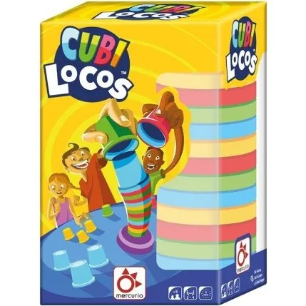 Cubi Locos Mercurio - Juego de Mesa de Agilidad