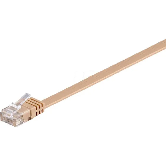 Marca: Cable Plano Cat.6 3m Marrón Claro
