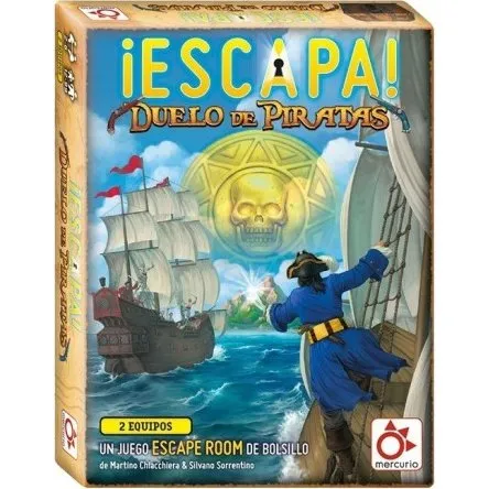 Escapa: Duelo de Piratas - Juego de Cartas de Escape Room