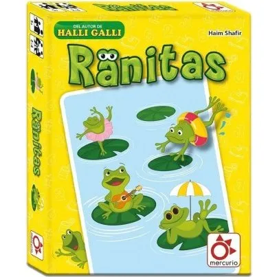 Ranitas Mercurio - Juego de Cartas de Estrategia