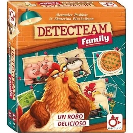 Detecteam Family: Un Robo Delicioso - Juego de Cartas Cooperativo