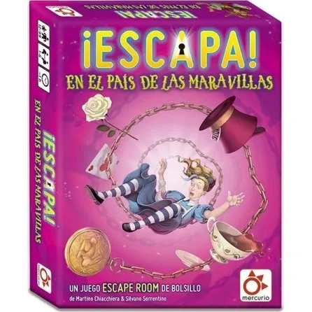 Escapa: En el País de las Maravillas - Juego de Cartas
