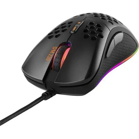 Deltaco DM210 Ratn Gaming RGB 6400 DPI Negro