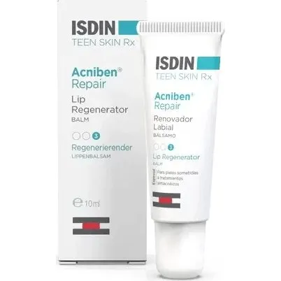 Isdin Acniben Teen Skin Rx Bálsamo Labial Renovador 10 ml