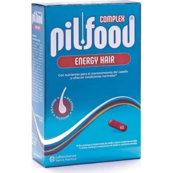 Pilfood Complex Nutrientes para Cabello y Uñas 60 Comprimidos