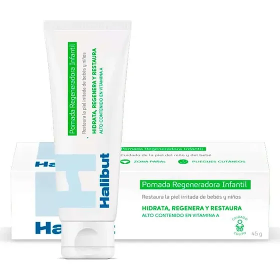 Halibut Pomada Regeneradora para Niños 45 g