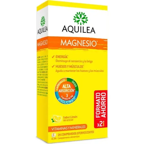 Aquilea DUPLO Magnesio Efervescente, 2 x14 comprimidos