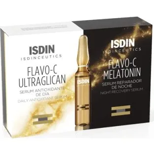 Isdinceutics Flavo-C Ultraglican + Melatonina (20 Ampollas)
