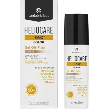 Heliocare 360º Gel Oil-Free SPF50+ Color Bronce 50ml