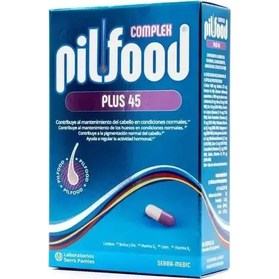 Pilfood Complex Plus 45 - 90 Cápsulas