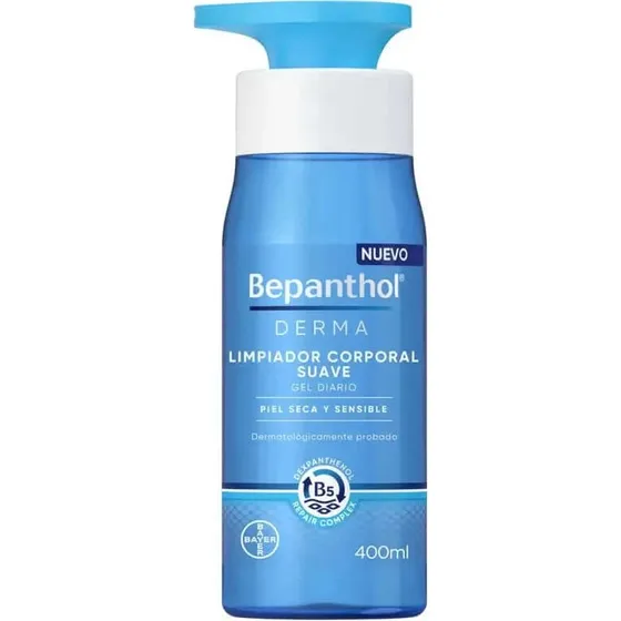 Bepanthol Derma Gel Limpiador Diario Suave 400ml
