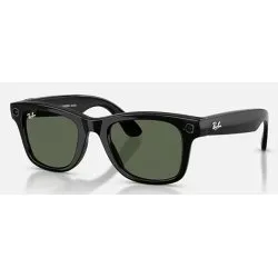 Ray-Ban Meta Wayfarer Gen 2 601/71 Negro Brillante G-15 Verde 50