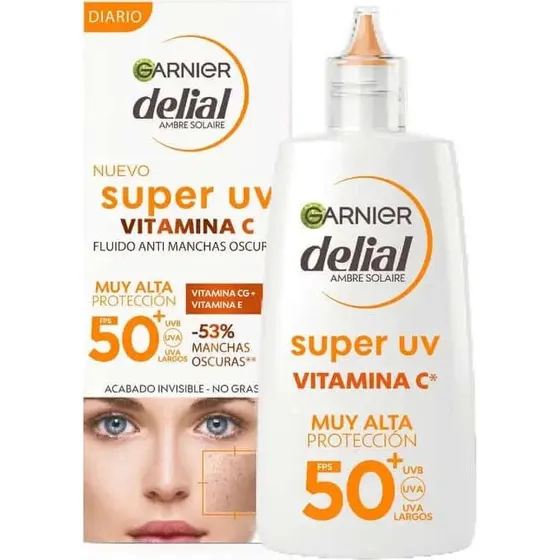 Garnier Delial Super UV Vitamina C SPF50+ Fluido Anti-Manchas 40ml