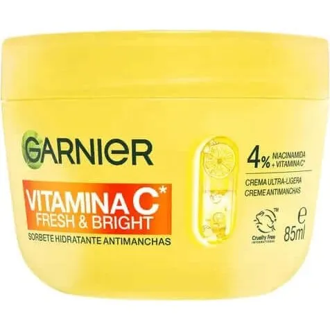 Garnier Vitamin C Fresh & Bright Sorbete Hidratante Antimanchas 85ml