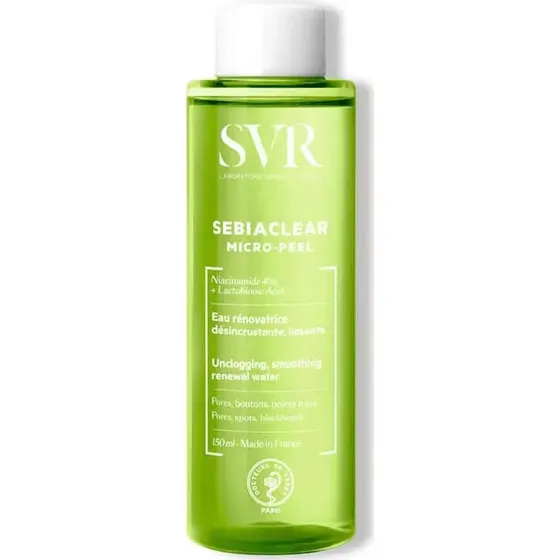 SVR Sebiaclear Micro Peel 150ml - Agua Renovadora para Piel Acneica