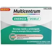 Multicentrum Energía Doble 20 comprimidos