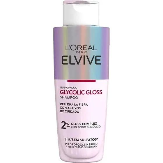 L'Oréal Paris Elvive Glycolic Gloss Champú Ácido Glicólico 200ml