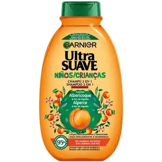 Garnier Original Remedies Champú 2 en 1 Ultra Suave Albaricoque 400 ml