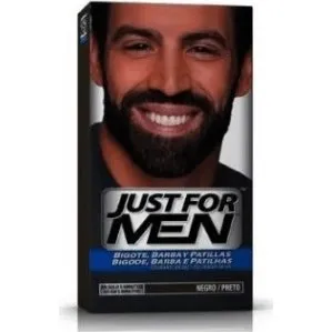 Just For Men Tinte para Bigote, Barba y Patillas Negro 30ml
