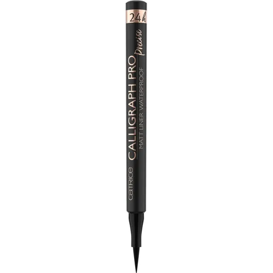 Catrice Calligraph Pro Matt Waterproof Carioca, Negro, 1,2 ml