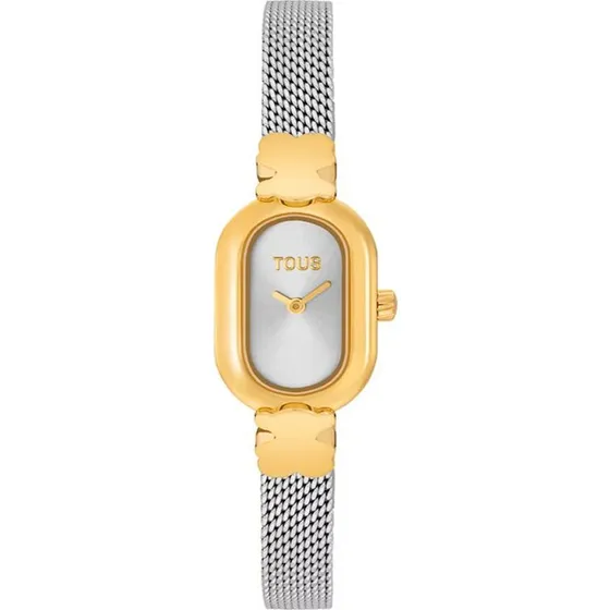 Tous Oval Icon Reloj Mujer Acero Dorado