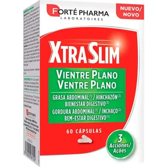 Forté Pharma Xtraslim Vientre Plano 60 Cápsulas