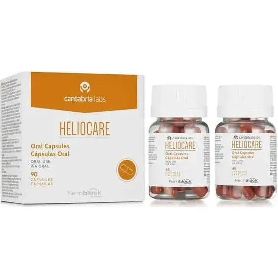 Heliocare Oral 90 Cápsulas - Fotoprotección y Antioxidante
