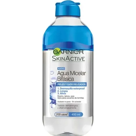 Garnier Skin Active Agua Micelar Piel Sensible 400 ml