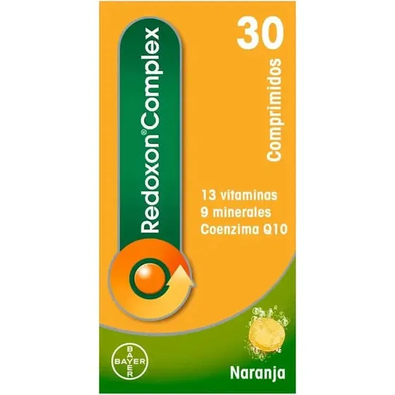 Redoxon Complex 30 Comprimidos Efervescentes Sabor Naranja