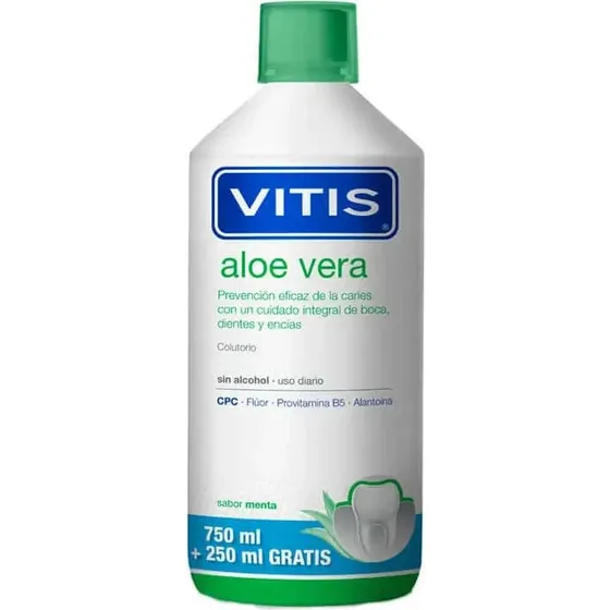 Vitis Aloe Vera Colutorio con Menta 1000 ml