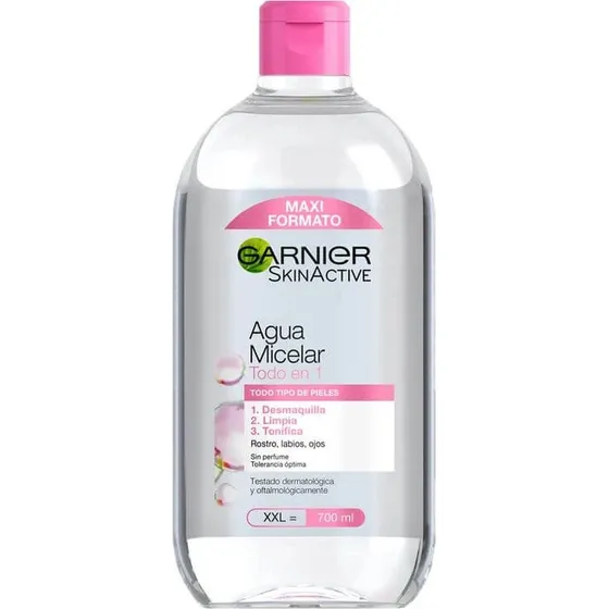Garnier Skinactive Agua Micelar Todo en Uno 700 ml