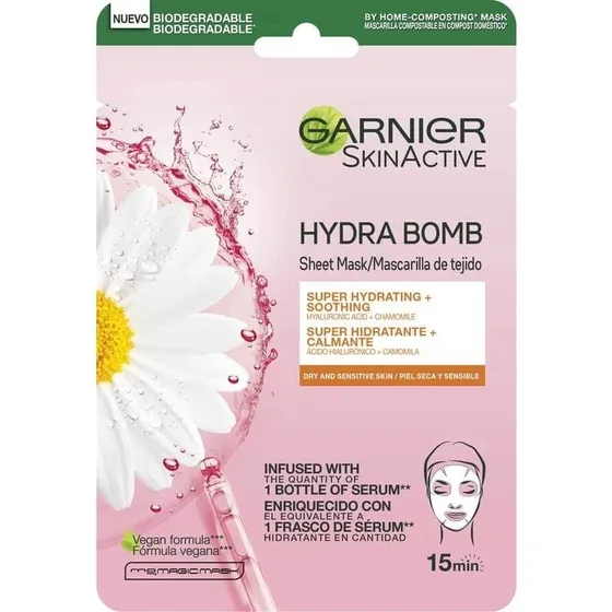 Garnier Skin Active Mascarilla Tissu Hydra Bomb Hidratante y Calmante