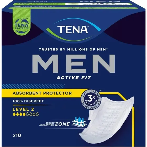 Tena Men Nivel 2 Protector - 10 Unidades
