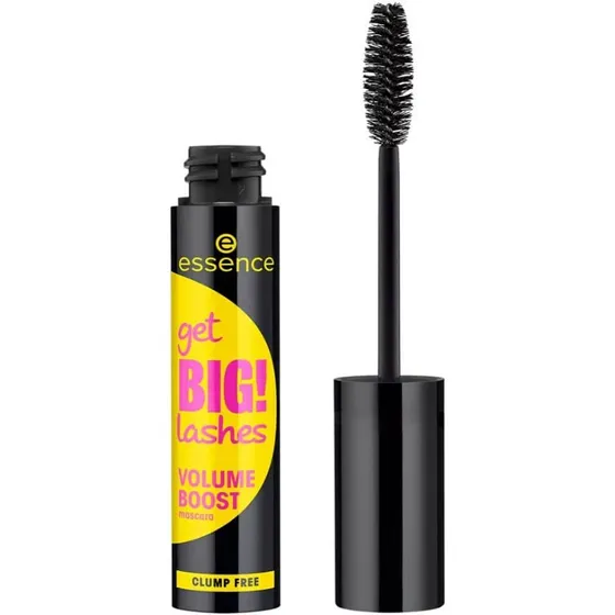 Essence Cosmetics Get Big! Máscara de pestañas Volume Boost 01 Negro, 12 ml