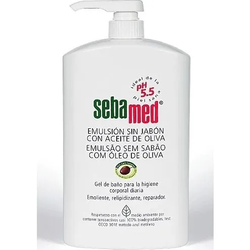 Sebamed Emulsión Sin Jabón con Aceite de Oliva 1000ml