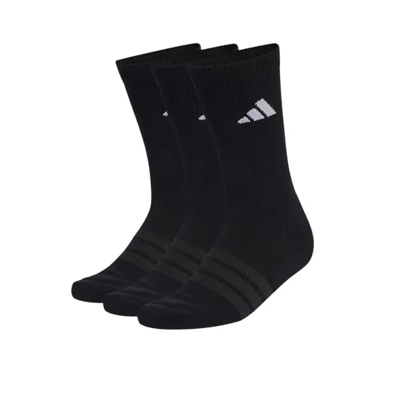 Adidas Calcetines Largos Cushioned Sportswear Negro (Pack x3)