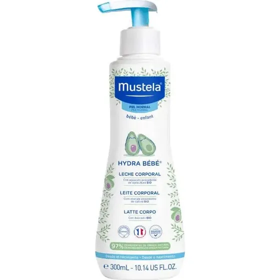 Mustela Hydra Bebé Leche Corporal Bio Aguacate 300 ml
