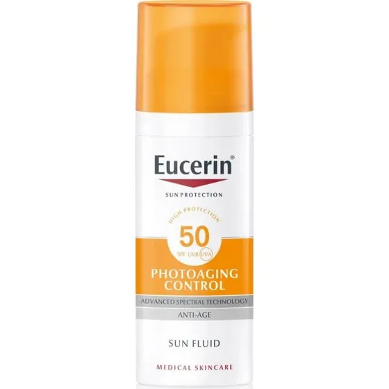 Eucerin Photoaging Control Emulsión Solar Antiarrugas FPS 50+, 50 ml