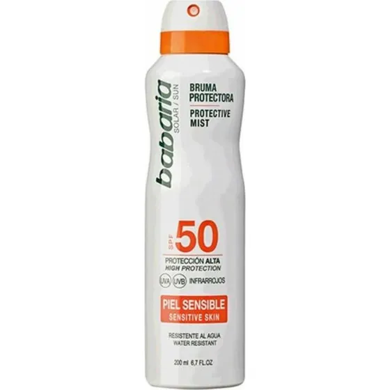 Babaria Protector Solar Bruma SPF 50 Piel Sensible 200 ml