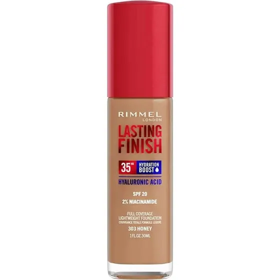 Rimmel London Base de Maquillaje Lasting Finish 35H 303 Miel