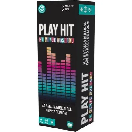 Asmodee Play Hit Juego de Cartas Musical
