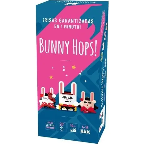Asmodee Bunny Hops! Juego de Cartas